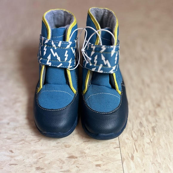 BLUE Toddler See Kai Run Basics Blake Blue Insulated Winter Boots - Picture 2 of 3